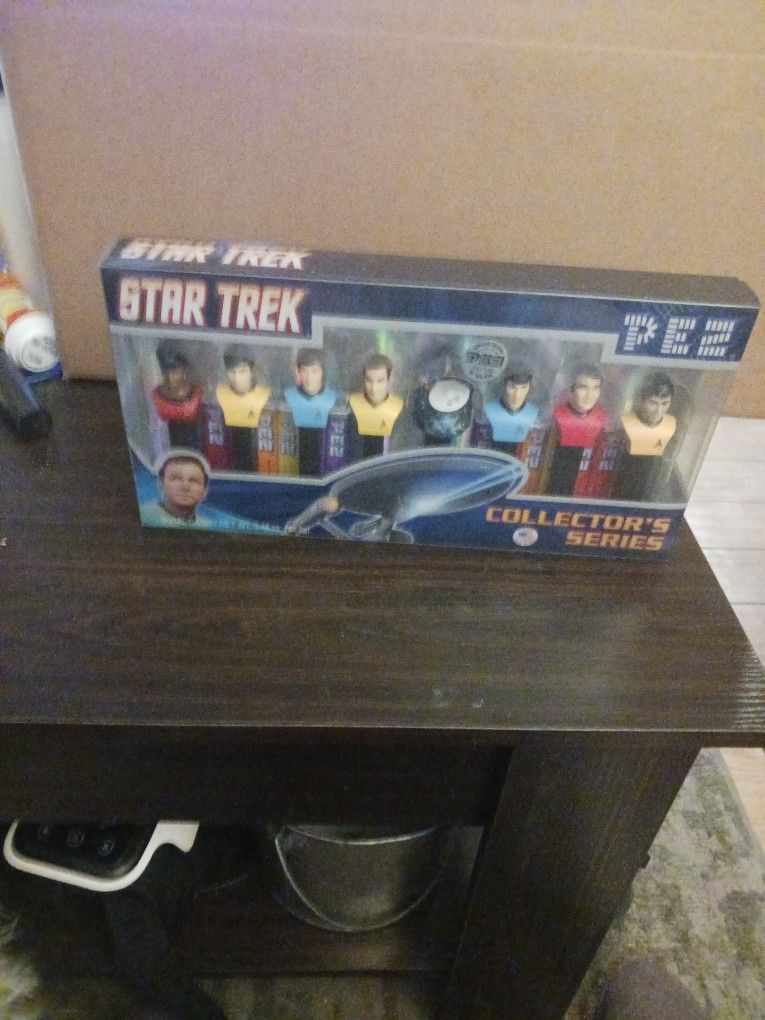 Star Trek Pez Dispenser Collection New Unopen Box