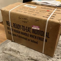 Case of Vintage MREs (circa 2006)