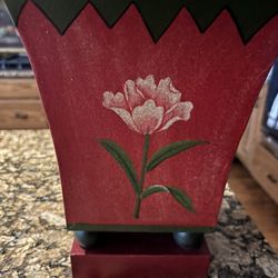 Tole Planter Topiary