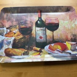 Cheese And Wine Tray