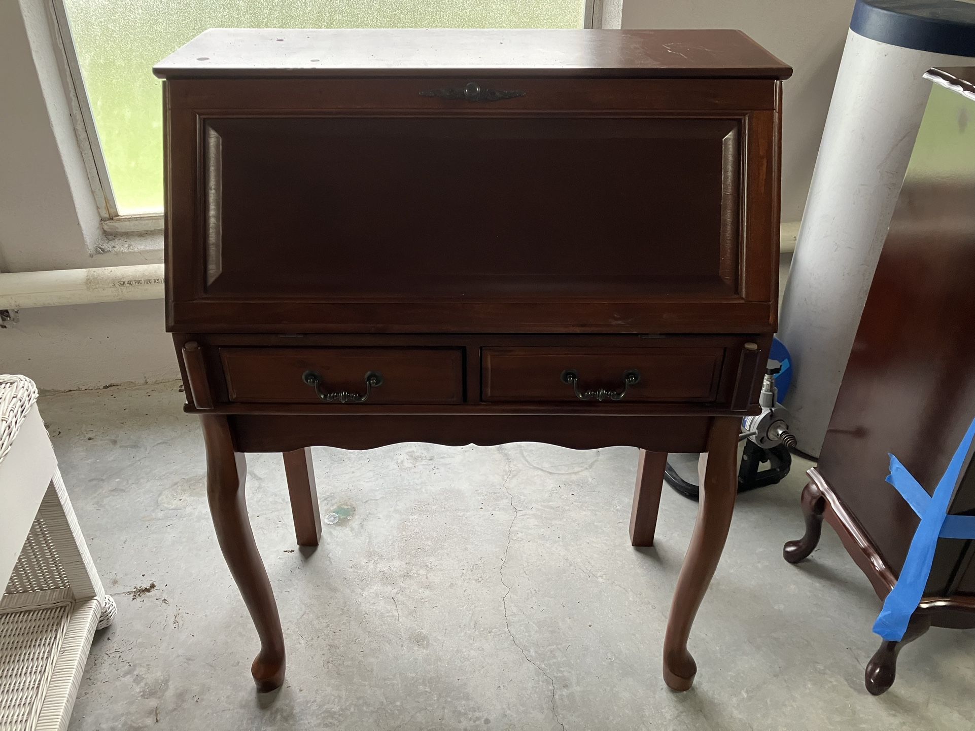 Vintage Whalen Secretary Desk