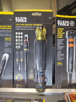 Klein Tools 14-in-1 HVAC adjustable screwdriver