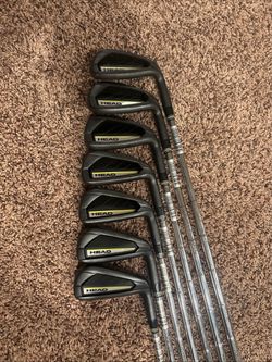 HEAD by PowerBilt Iron Set 4-PW RH Steel Shaft Uniflex