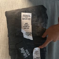 Black Evolution In Design Slim Skinny Jeans