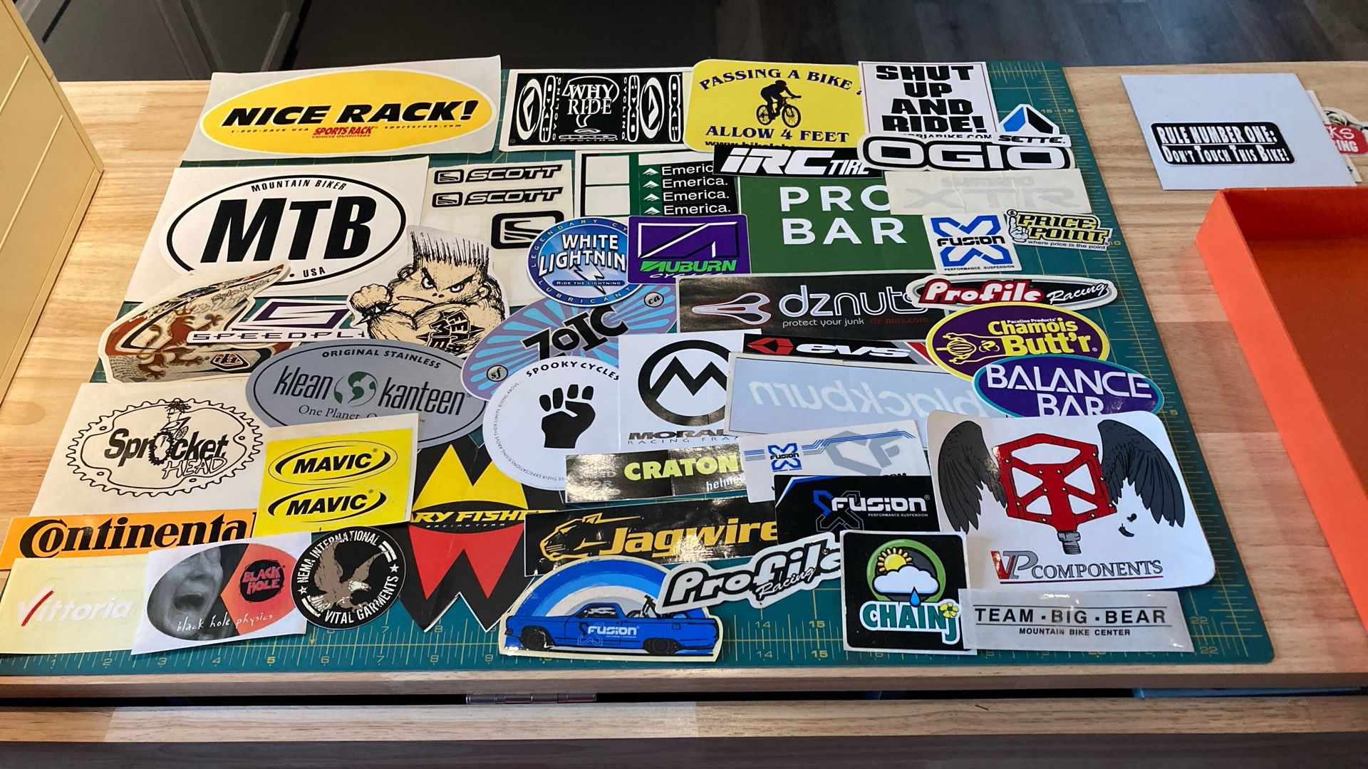 MTB BMX stickers A1
