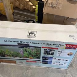Brand New 55-Gal LED Aquarium Starter Kit (Sealed)