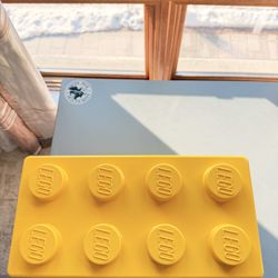 LEGO Storage Brick 8 Yellow + LEGO Pieces – Large Storage Box
