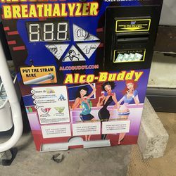 Alcohol Breathylizer Vending Machine