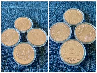 Copper Rounds, .999 Fine Copper, various designs