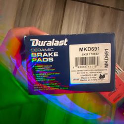 Duralast Ceramic Brake Pads Mkd691