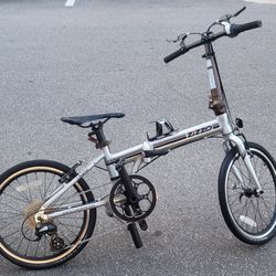 Euromini/Zizzo Liberte Folding Bike with Clip in Pedals