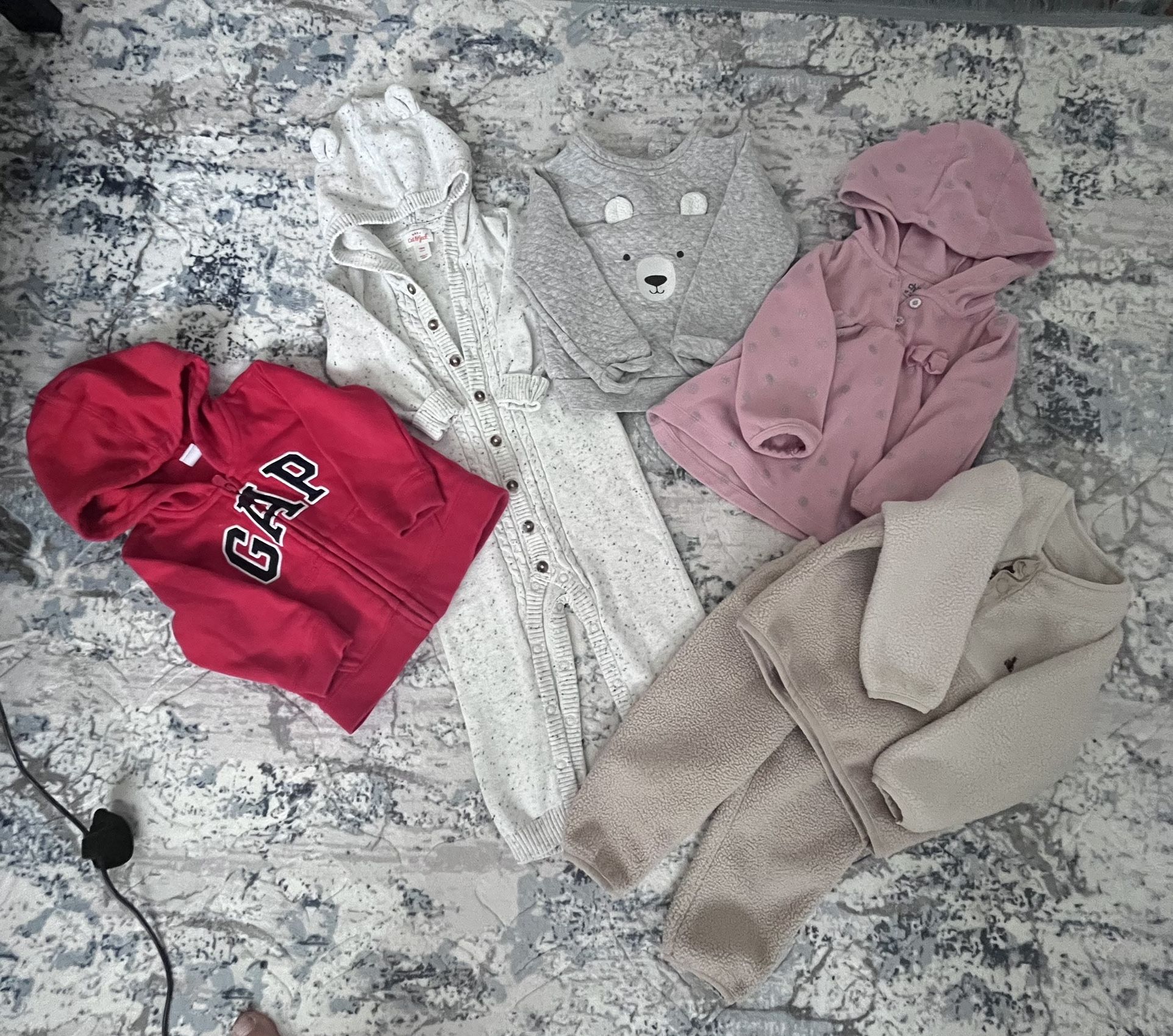 Baby Clothes, 18 Months Hood Romner,gap Setand Other