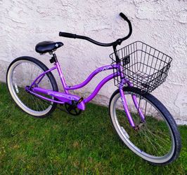 Women's classic micargi 26" Beach Cruiser bike bicicleta basket
