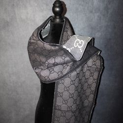 Gucci Scarf Gray 