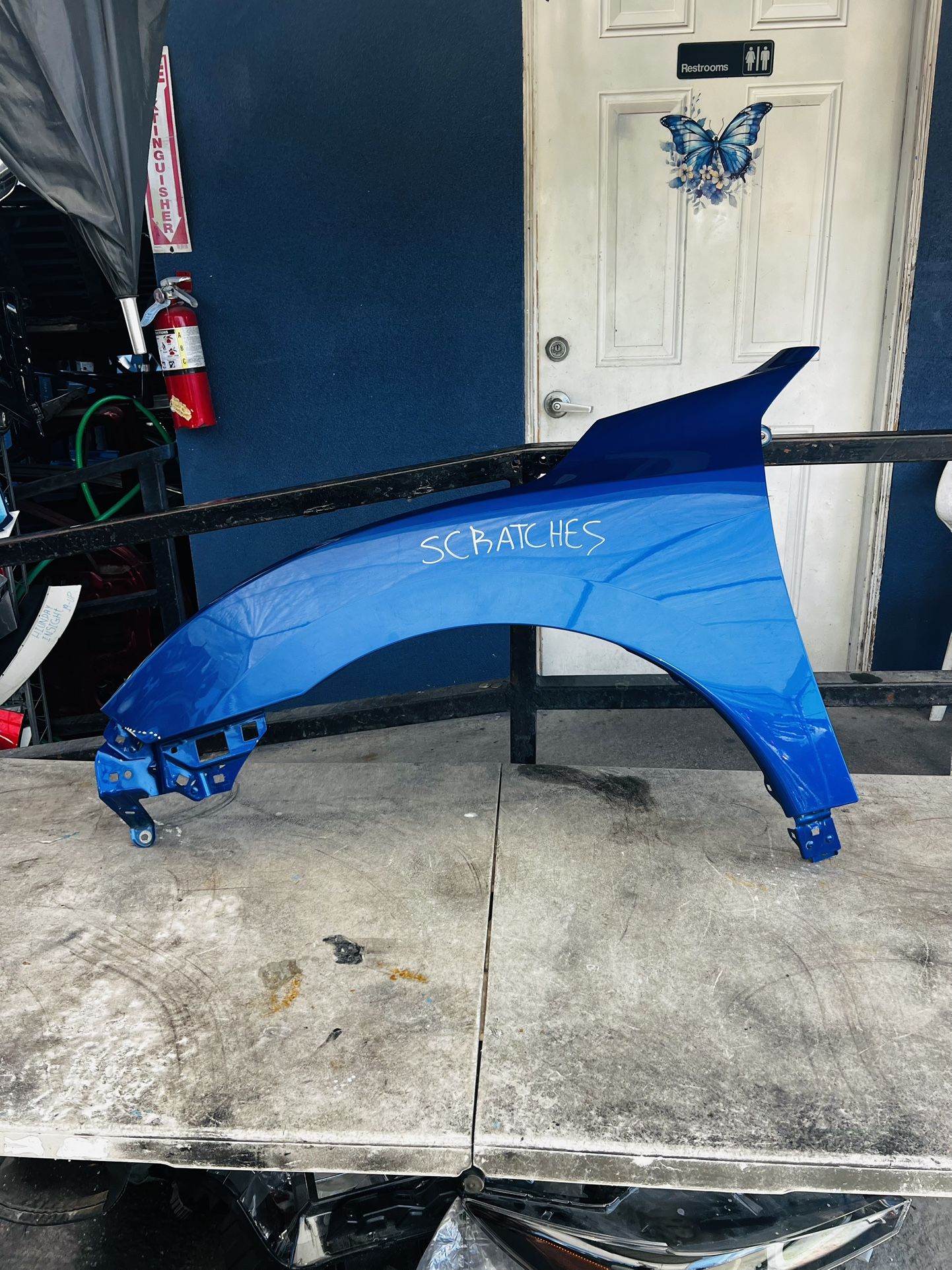 Honda Civic 2016-2021 Left Driver Side Fender Oem