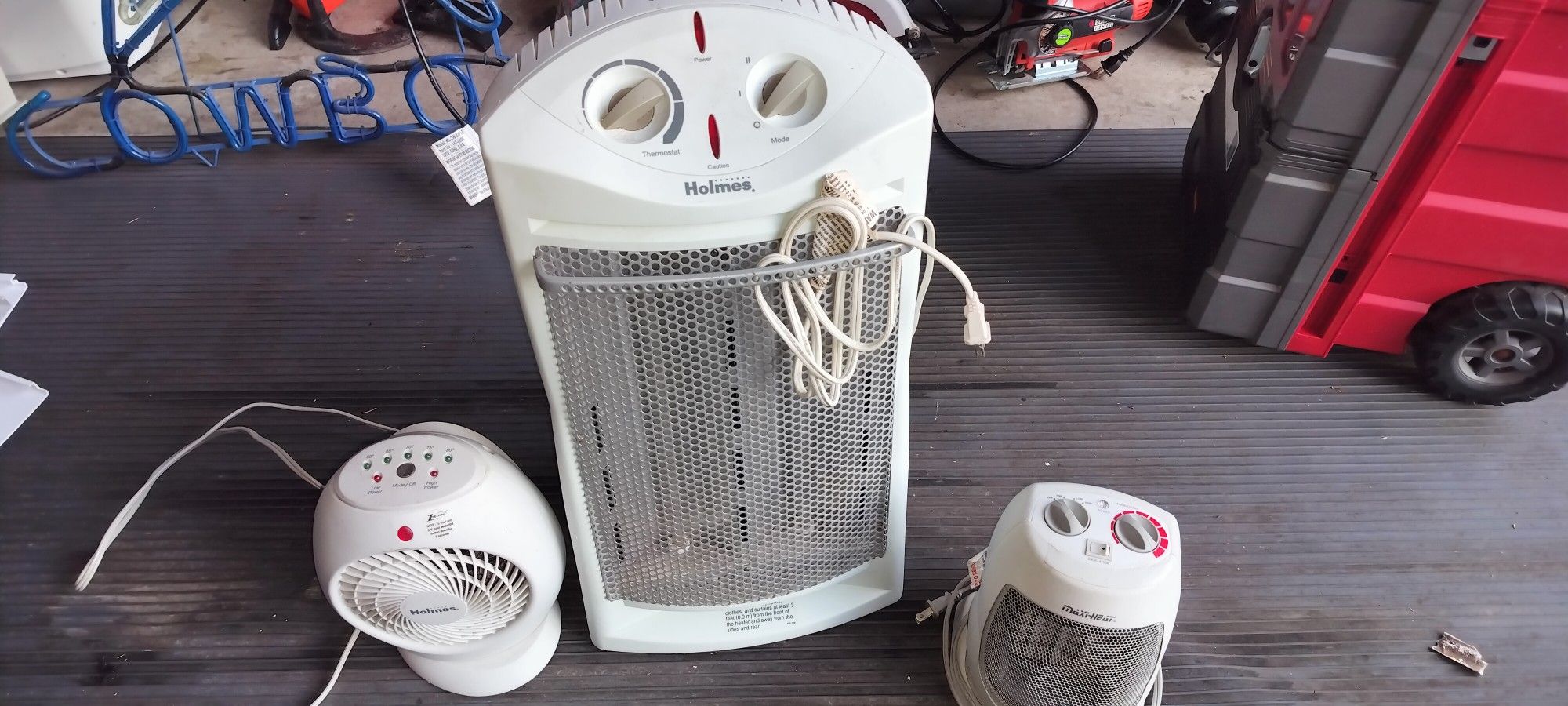 3 Space Heaters