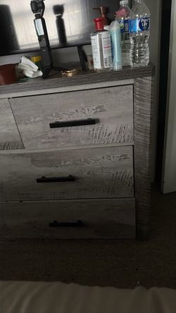 Gray dresser