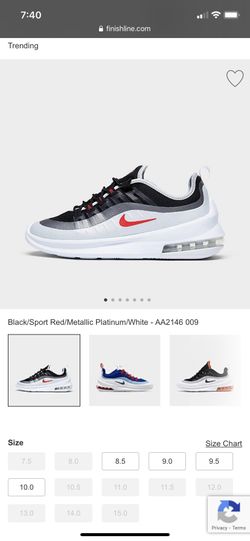 Air max axis like new (SIZE 10)