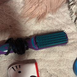 hairbrush straightener