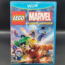 Nintendo Wii U LEGO Marvel Super Heroes ( Tested & Working  ) 
