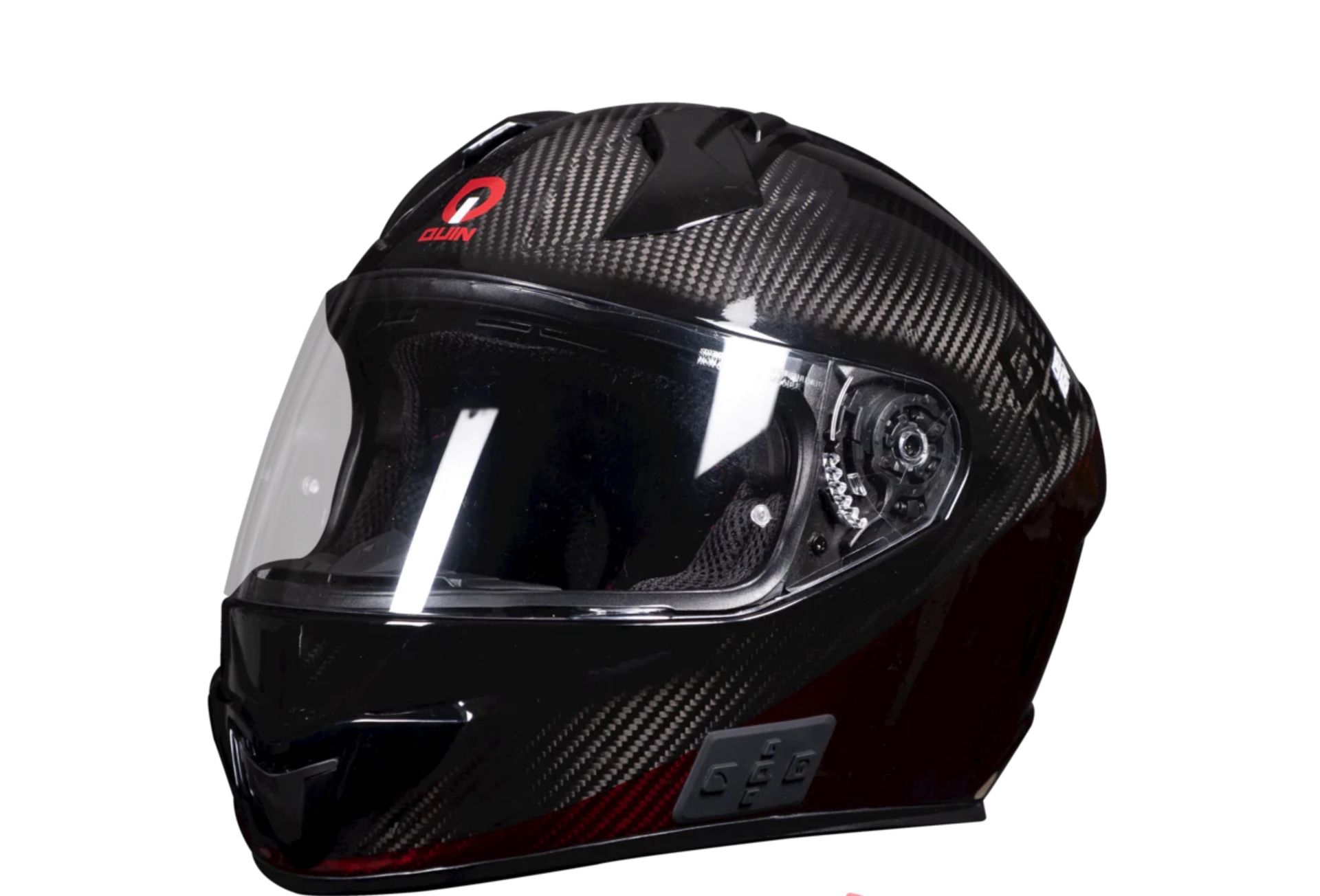 QUIN Umbra Carbon Smart Motorcycle Helmet DOT ECE Full Face