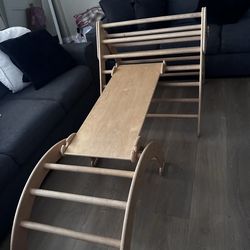 Kids Montessori climbing set