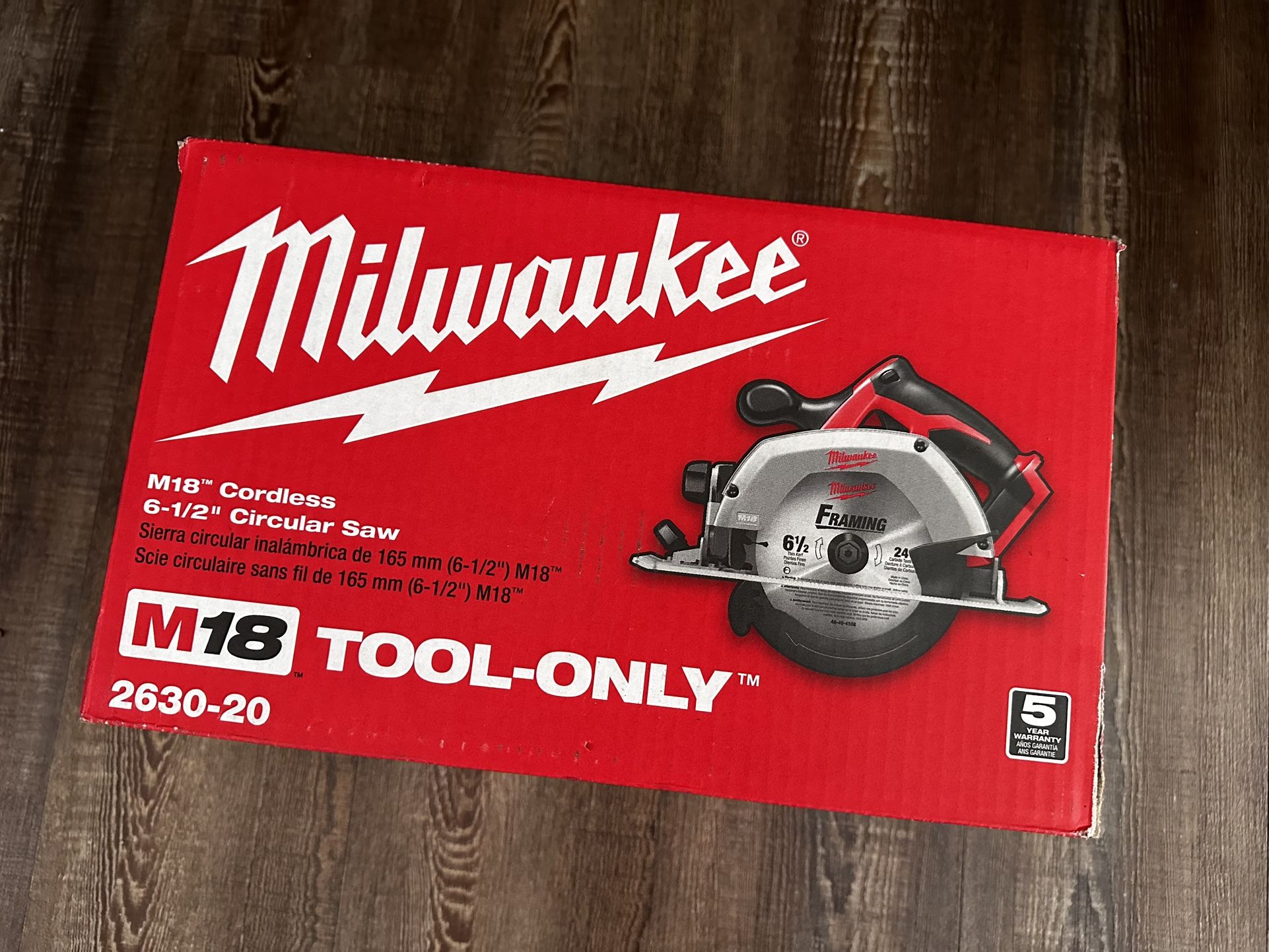 M18 Milwaukee 6-1/2" Circular Saw