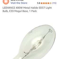400W Metal Halide Bulb 