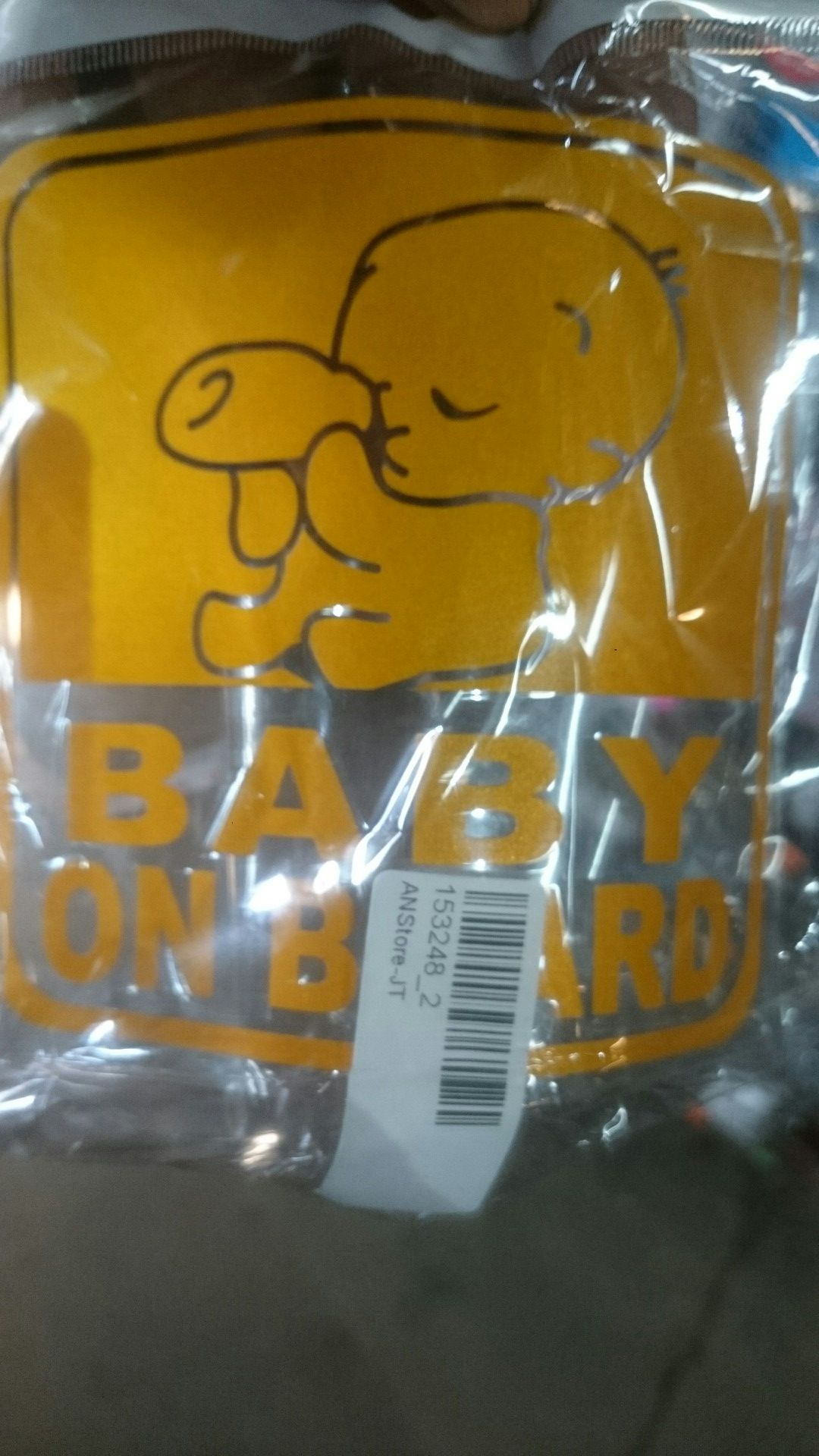 Baby on Board Sticker