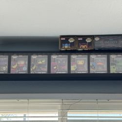 Funko Blacklight Set Marvel Thanos Carnage Eddie Brock Spider-man Iron Man Captain America Hulk Thor Doctor Strange Black Panther