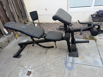 WEIDER PRO 8500 weight bench