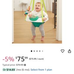 Evenflo Exersaucer Activity Seat and Doorway Jumper