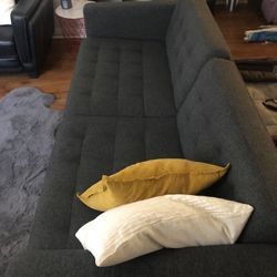 Gray IKEA Sofa Couch 