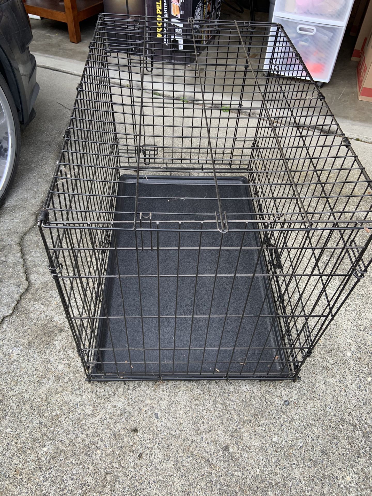 Dog crate. 50 OBO