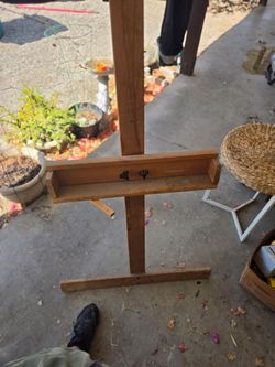 Art supplies easel