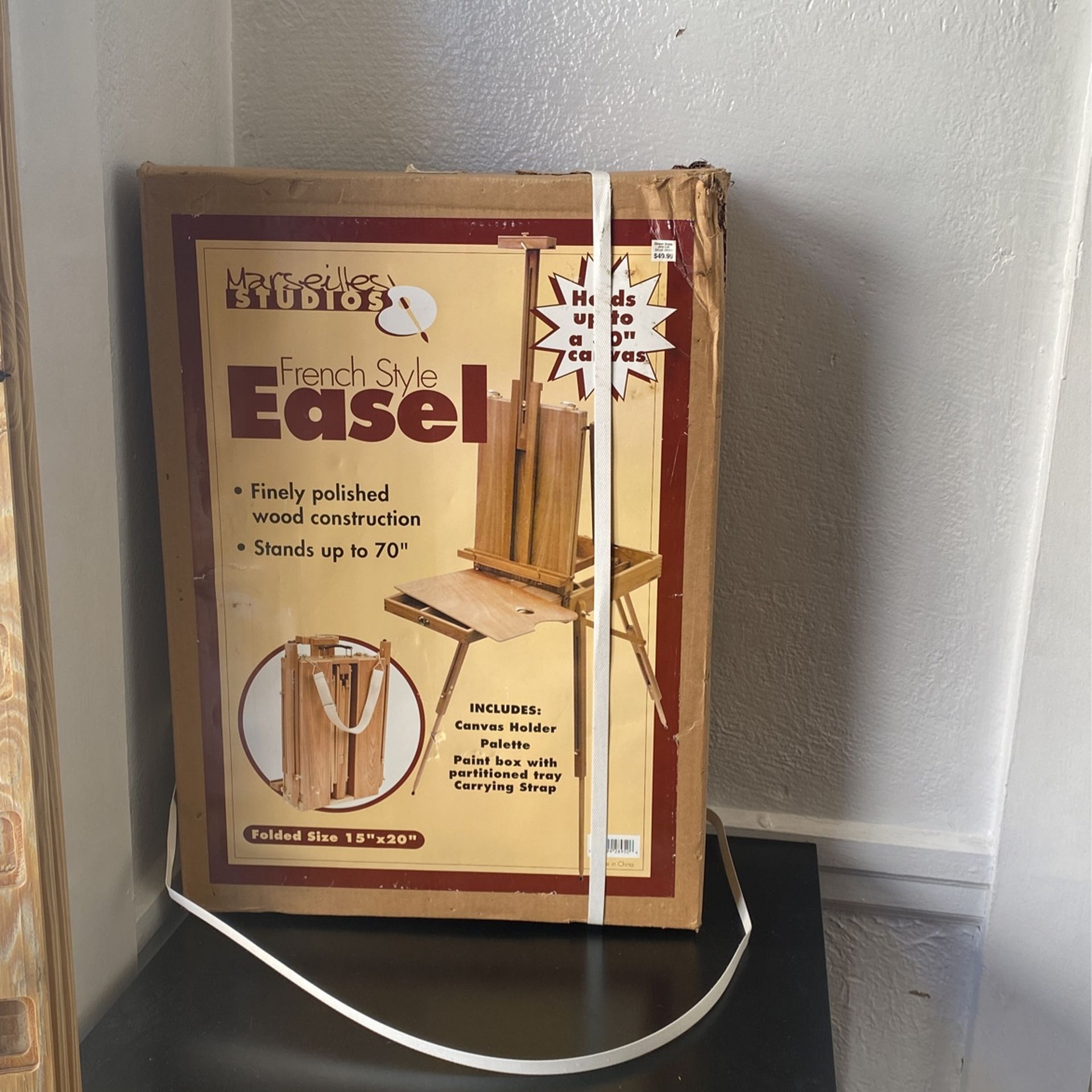 French style easel painting