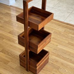 Wooden Storage Rack