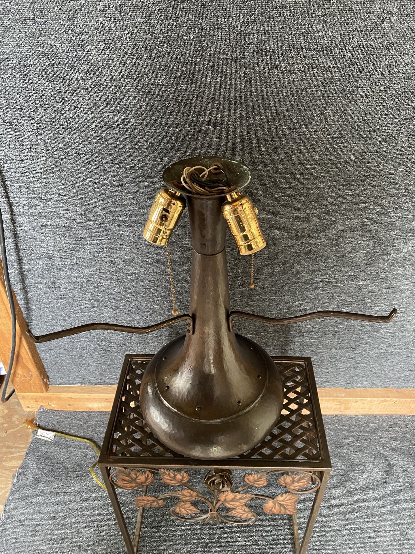 Mica Lamp Co Copper Lamp Hammered (#us16)