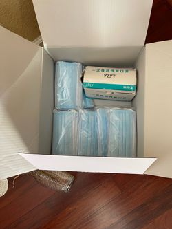 YZYT 4-Ply Disposable Face Masks Bulk Lot