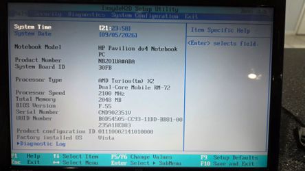 HP Pavilion dv4 Notebook PC