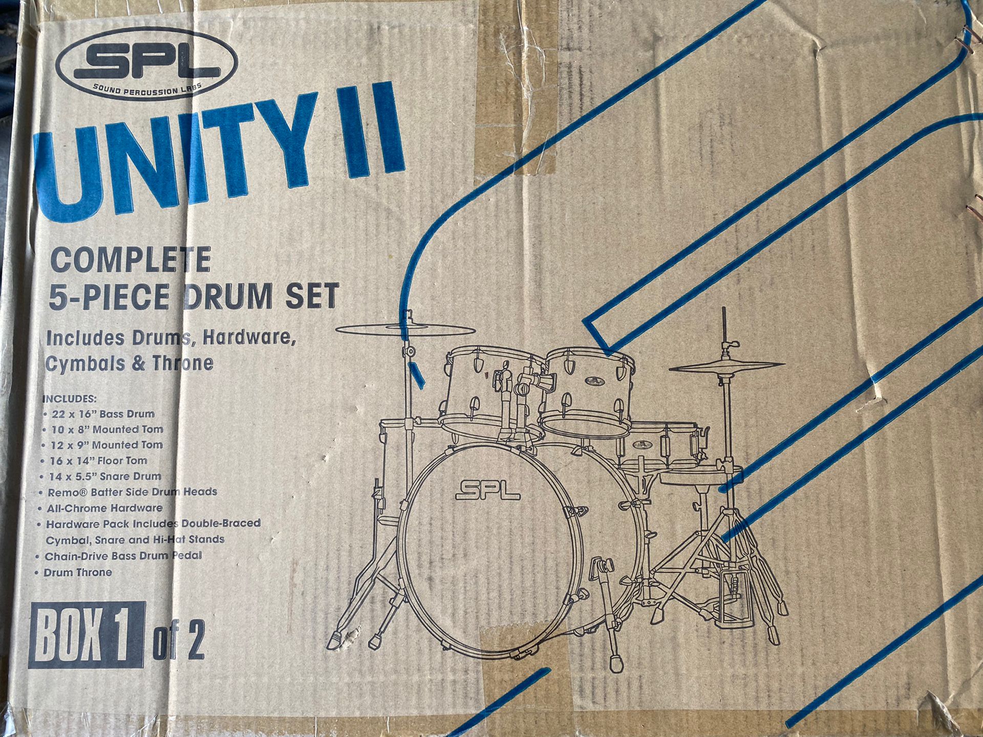 Drum Set Spl unity 2 5pcs 