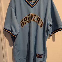 Vintage Majestic Brewers Jersey