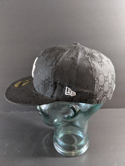 Los Angeles dodgers new era Gucci print fitted hat for Sale in