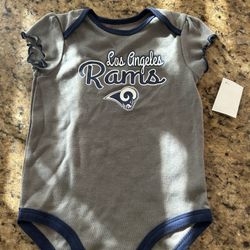 LA Rams Baby Onesie