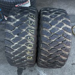 2 Llantas Usadas 33x1250-20 Atlander RT. 