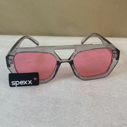 Spexx Casual Fashion Style Purple and Pink Sunglasses 🕶️ 
