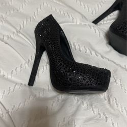 Black Party Heels