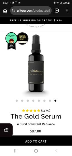 Alitura THE GOLD SERUM NEW in box