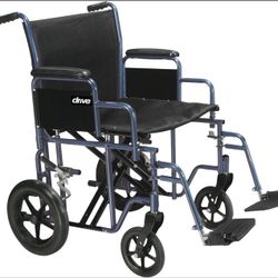Drive Medical Bariatric Heavy Duty Transport Chair