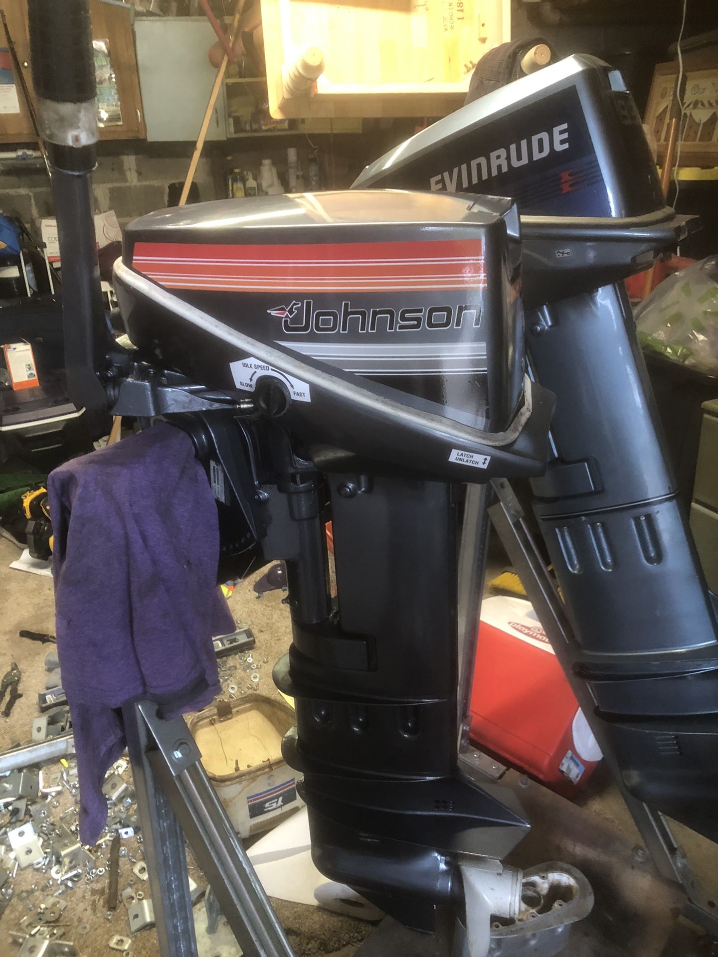 15 Horse Johnson 2 Stroke Longshaft